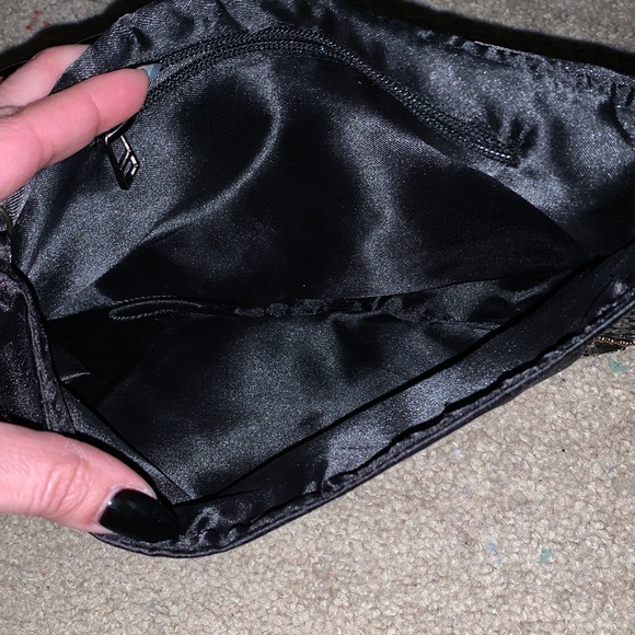 Black beaded bag - Picture 3 of 4